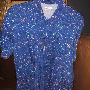 Men’s Columbia fishing shirt